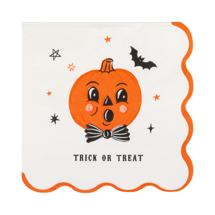 Vintage Halloween Characters Cocktail Napkins, view 3