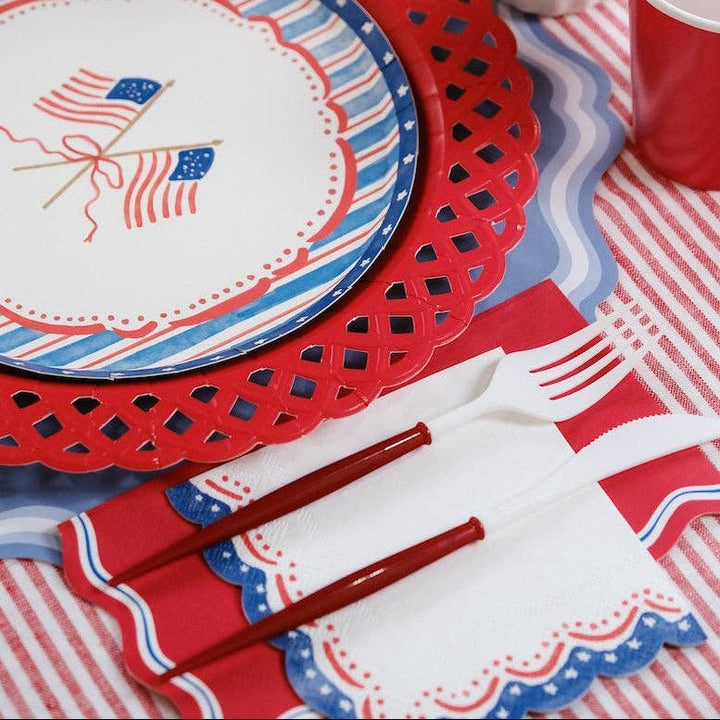 4th of July Patriotic Cocktail Napkin, view 4