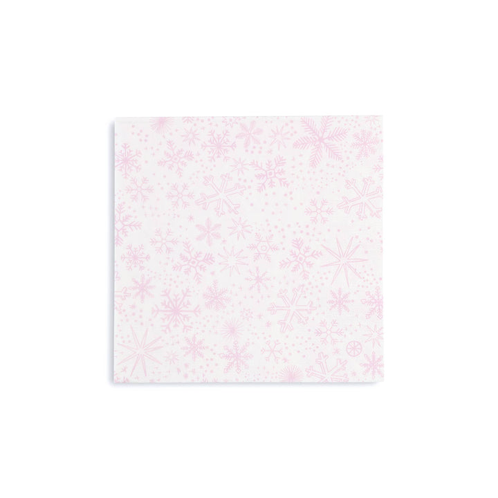 Frosted Snowflake Dinner Napkins