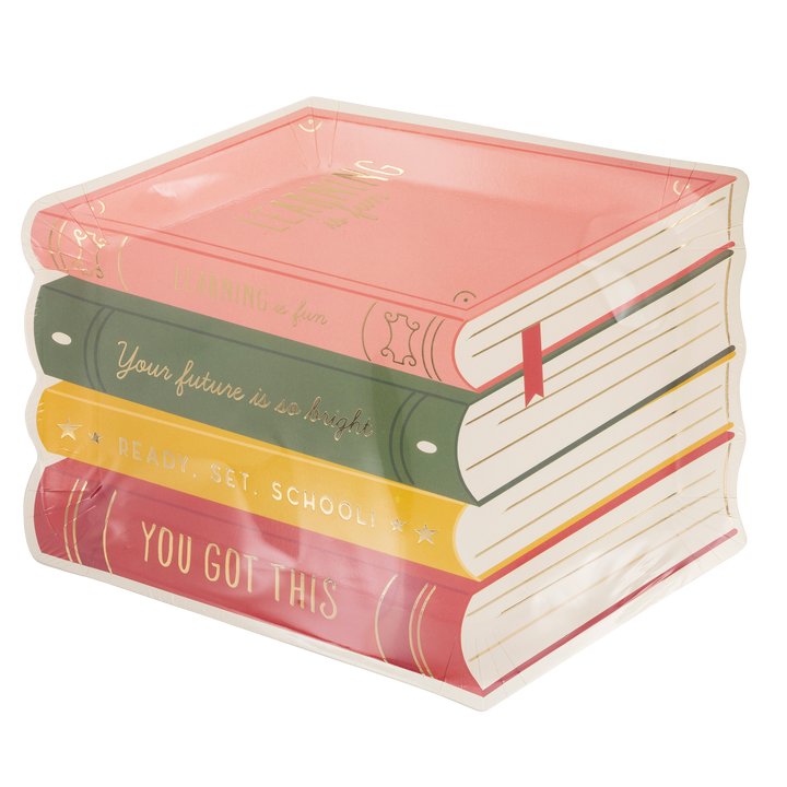 Stack of Books Shaped Plates, view 5