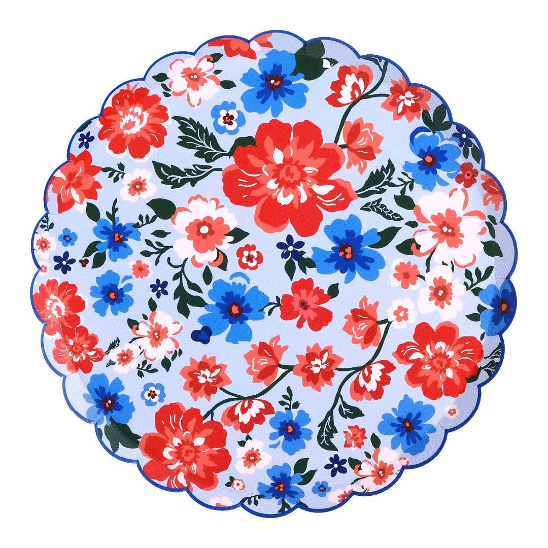 Summer Floral Dinner Plates