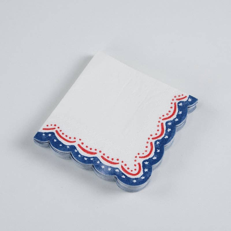 4th of July Patriotic Cocktail Napkin, view 9