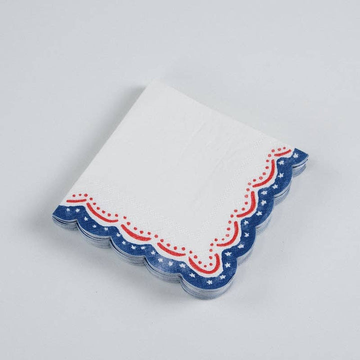4th of July Patriotic Cocktail Napkin, view 9