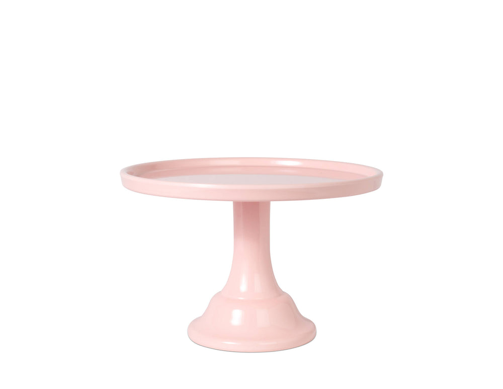 Peony Pink Melamine Cake Stand – Small 8.5", view 2