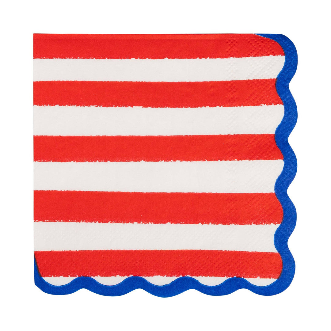 Stars & Stripes Cocktail Napkins, view 5
