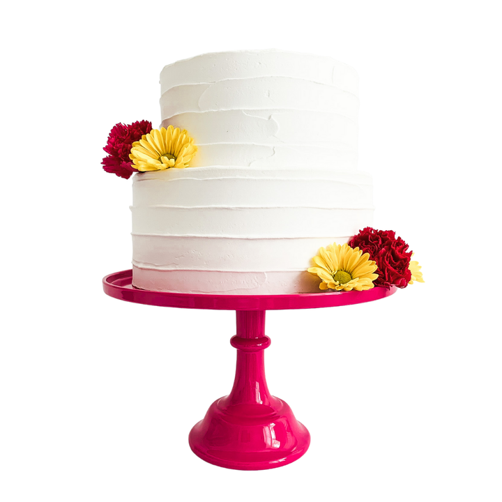 Hot Pink Melamine Cake Stand, view 5