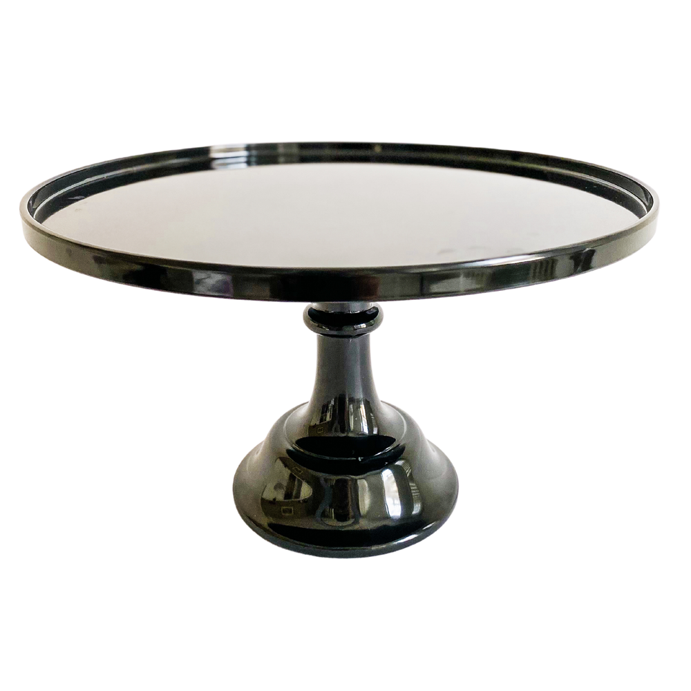 Black Melamine Cake Stand, view 2