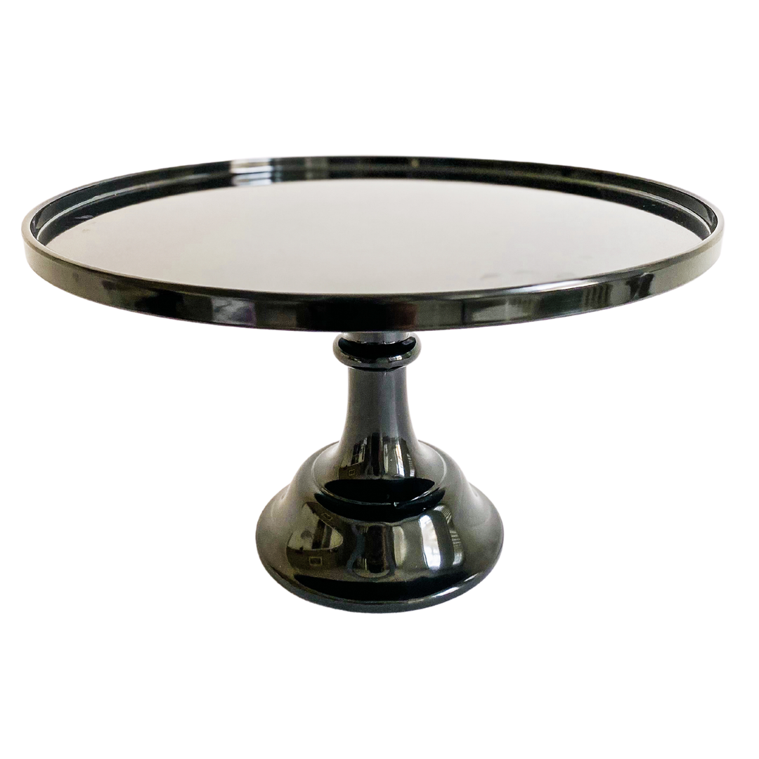 Black Melamine Cake Stand, view 2