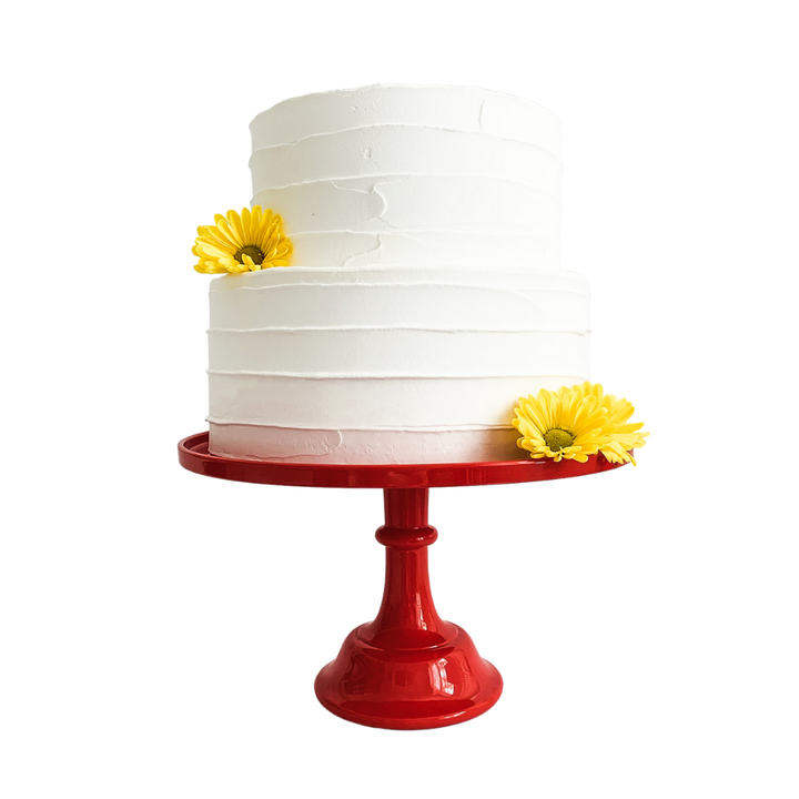Red Melamine Cake Stand, view 5