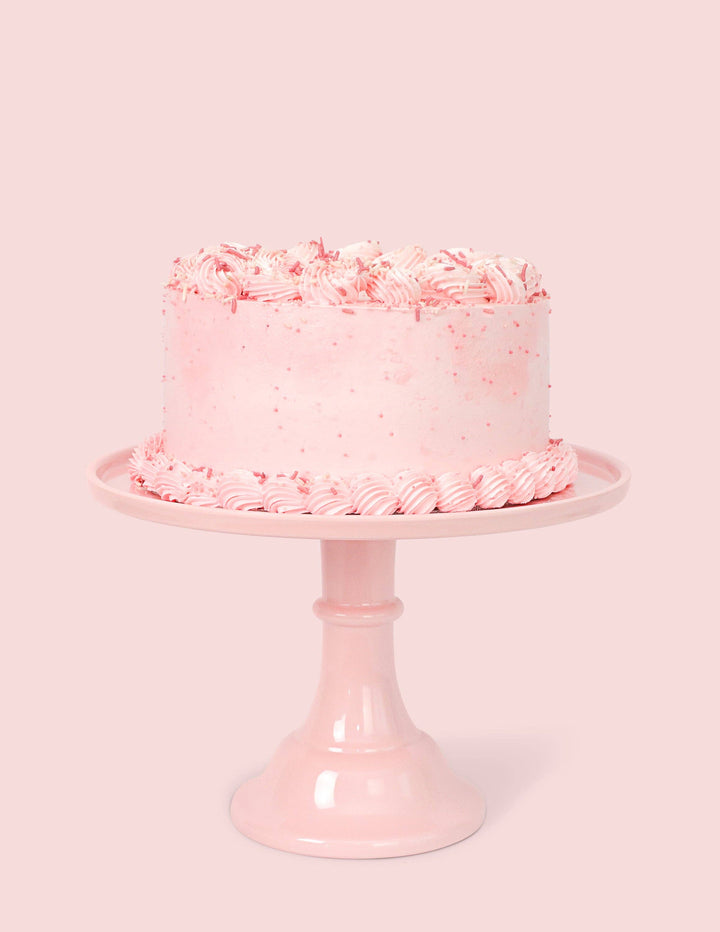 Peony Pink Melamine Cake Stand – Large 11.5"