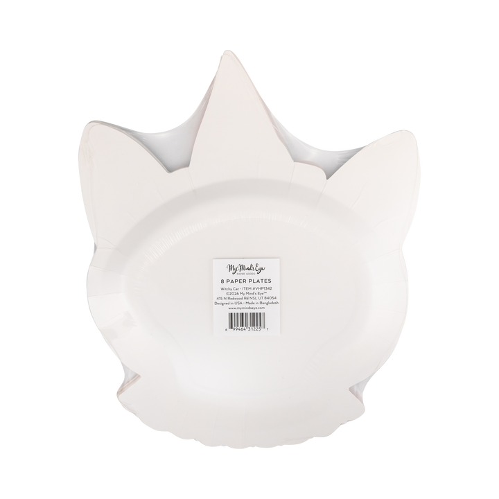 Vintage Witchy Cat Shaped Plates, view 4