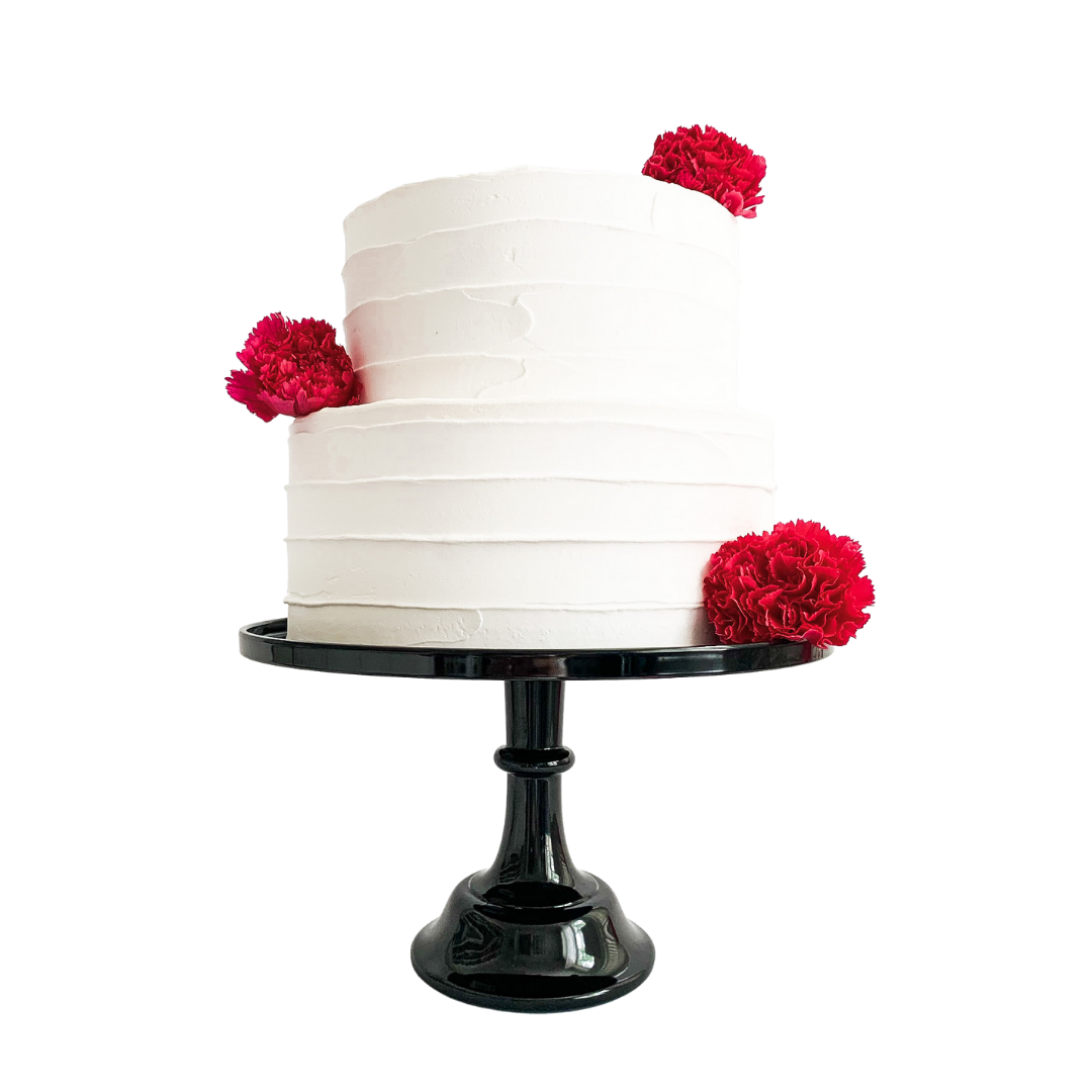 Black Melamine Cake Stand, view 5