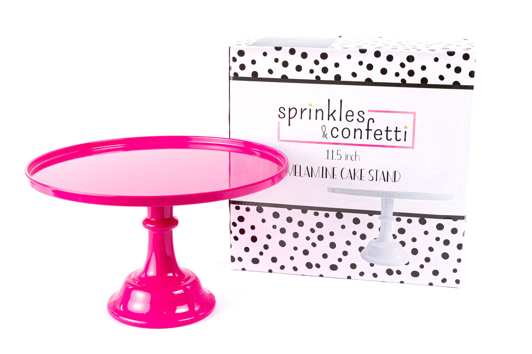 Black Melamine Cake Stand, view 9