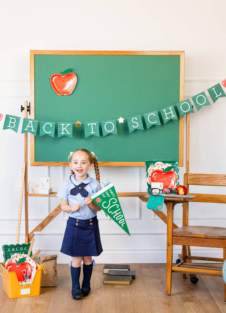 First Day of School Felt Pennant, view 2