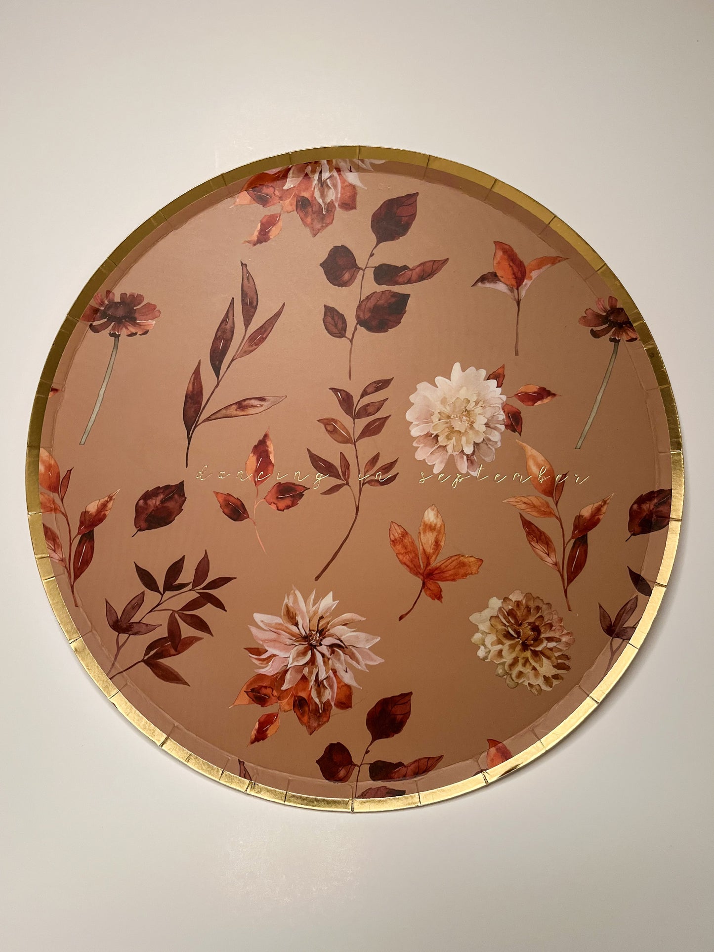 Fall Large Plate