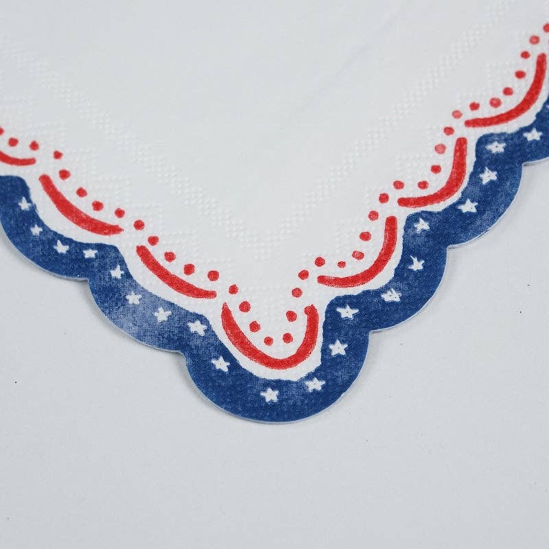 4th of July Patriotic Cocktail Napkin, view 10