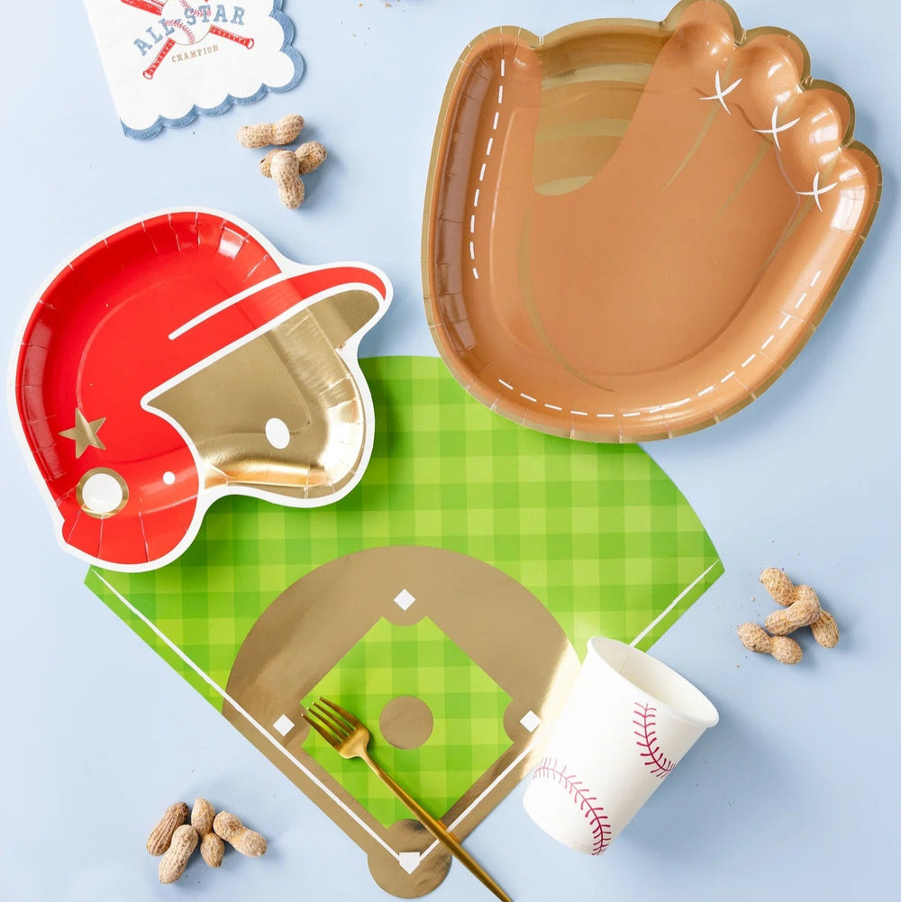 Baseball Paper Cups – 12oz Party Cups for Baseball Birthday or Sports Themed Party (8ct) - Josi James - Cups