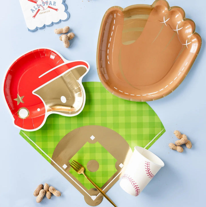 Baseball Paper Cups – 12oz Party Cups for Baseball Birthday or Sports Themed Party (8ct) - Josi James - Cups