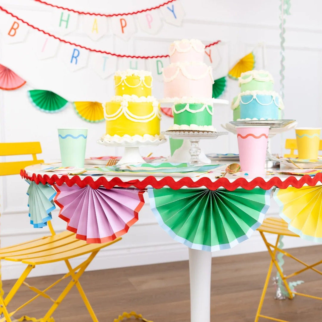 Bunting Banner – Accordion Style Party Garland (7ft) - Josi James - Banners