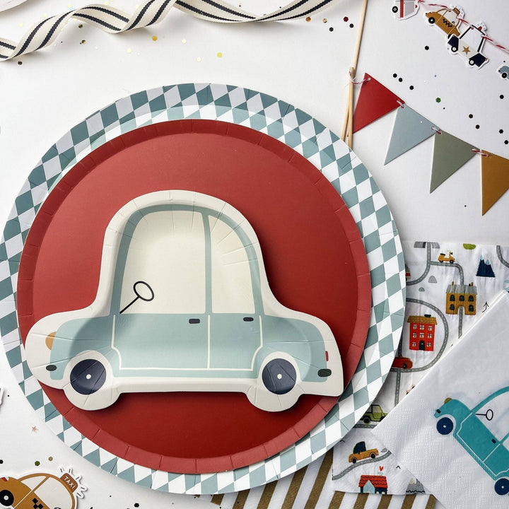 Car Party Tableware Kit - Josi James - product