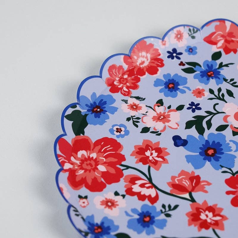 Summer Floral Dinner Plates, view 10