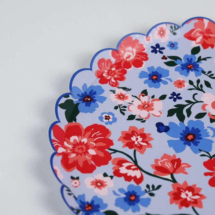 Summer Floral Dinner Plates, view 10