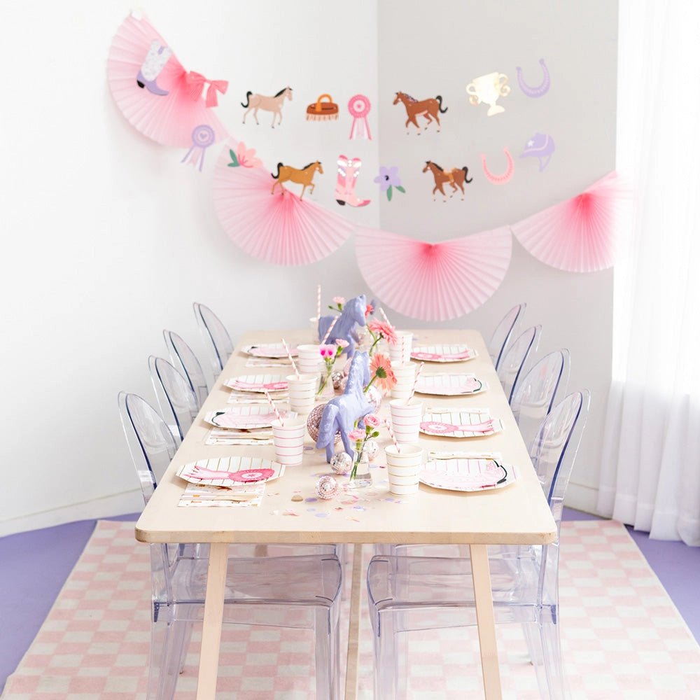 Equestrian Cowgirl Garland | Pony Party Decor - Josi James - Garland