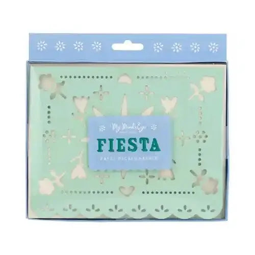 Fiesta Papel Picado Banner – 10ft Colorful Mexican Party Garland, view 3