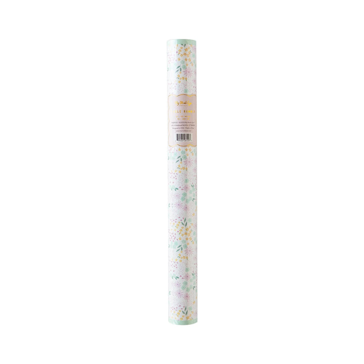 Floral Pastels Spring Table Runner – Pastel 16" x 120" - Josi James - Table Runner