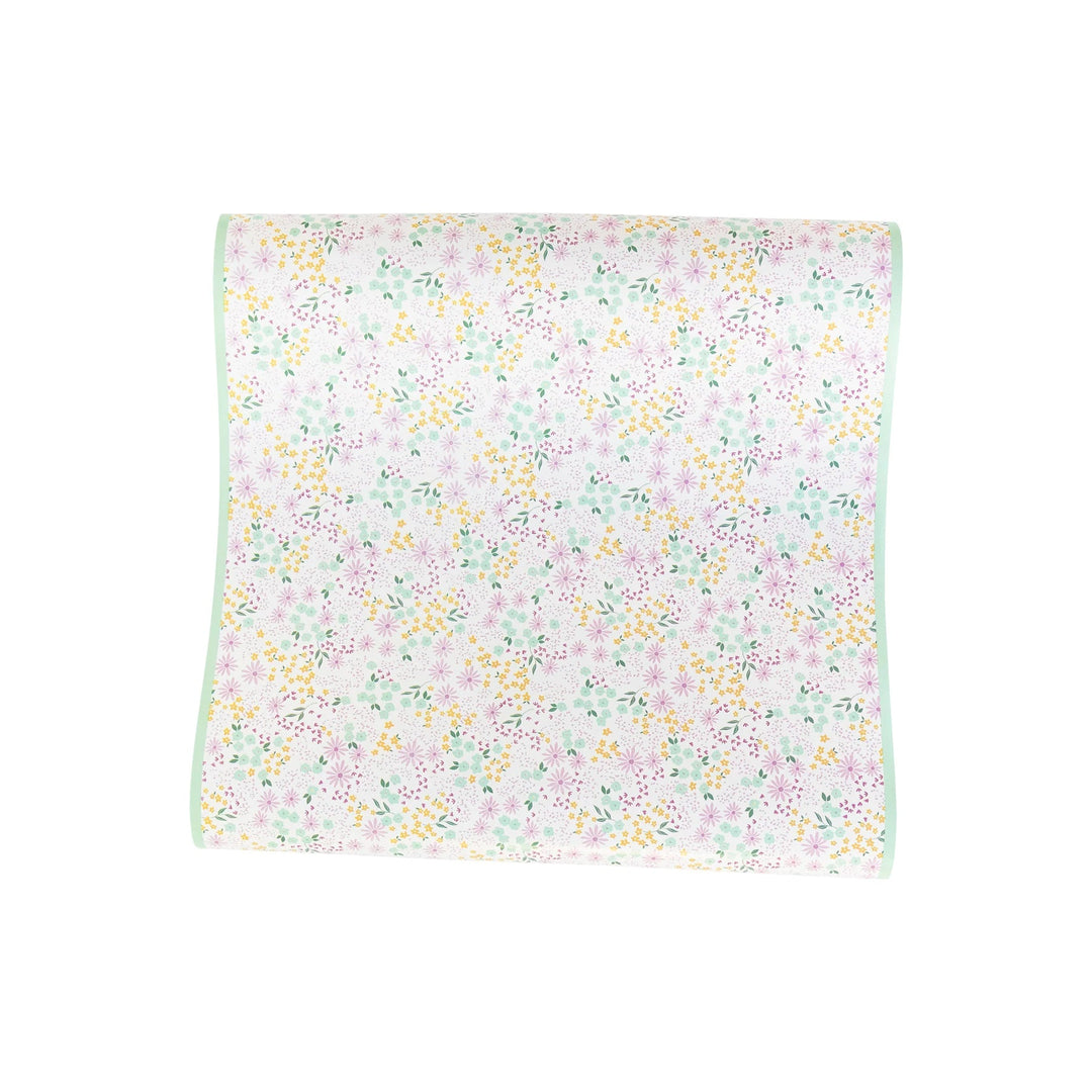 Floral Pastels Spring Table Runner – Pastel 16" x 120" - Josi James - Table Runner