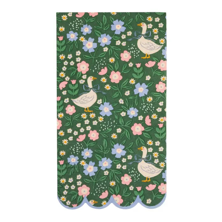 Goose Pattern Dinner Napkin
