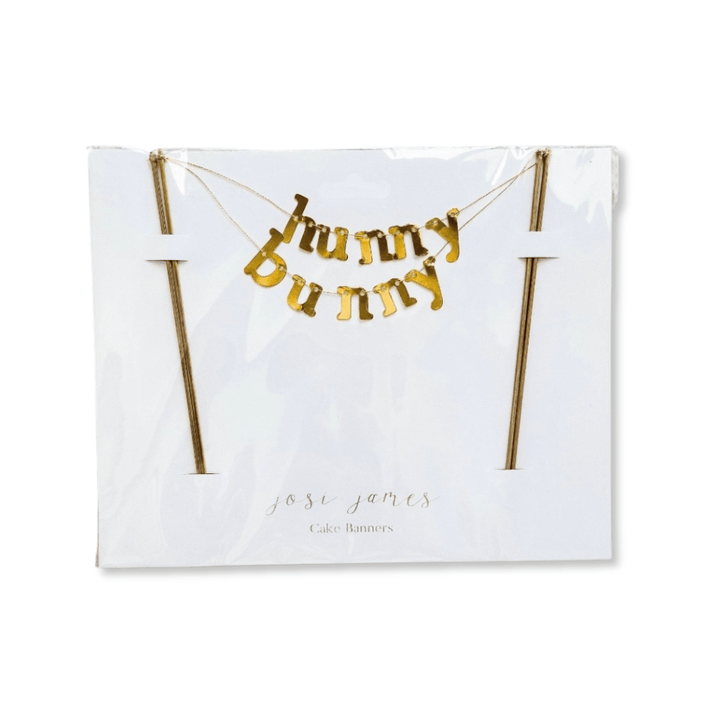 Hunny Bunny Cake Topper - Josi James - Cake Banner