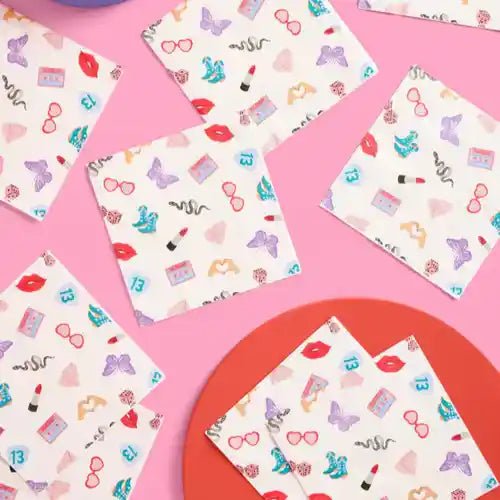 I’m the Problem Napkins – 5x5" White Cocktail Napkins (25 pcs) - Josi James - Small Napkins