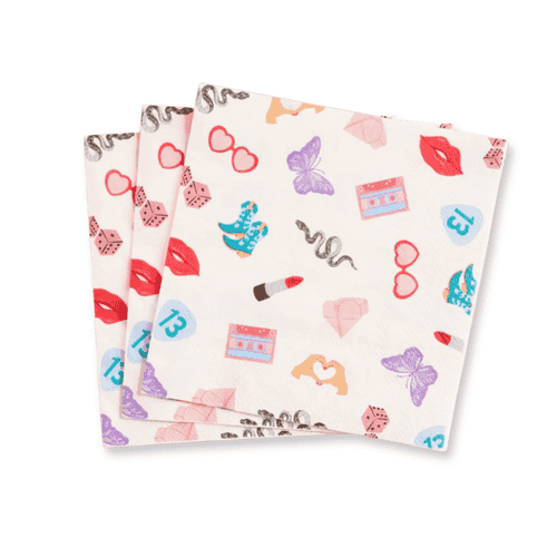 I’m the Problem Napkins – 5x5" White Cocktail Napkins (25 pcs) - Josi James - Small Napkins