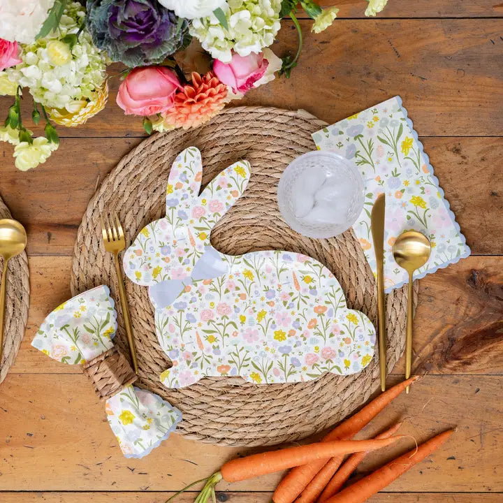 Blossom Floral Dinner Napkin, view 4
