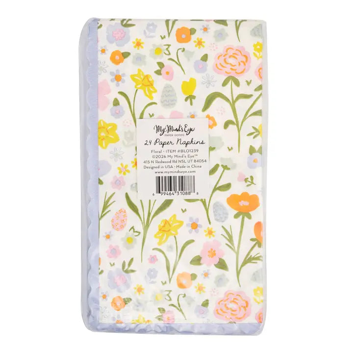 Blossom Floral Dinner Napkin, view 2