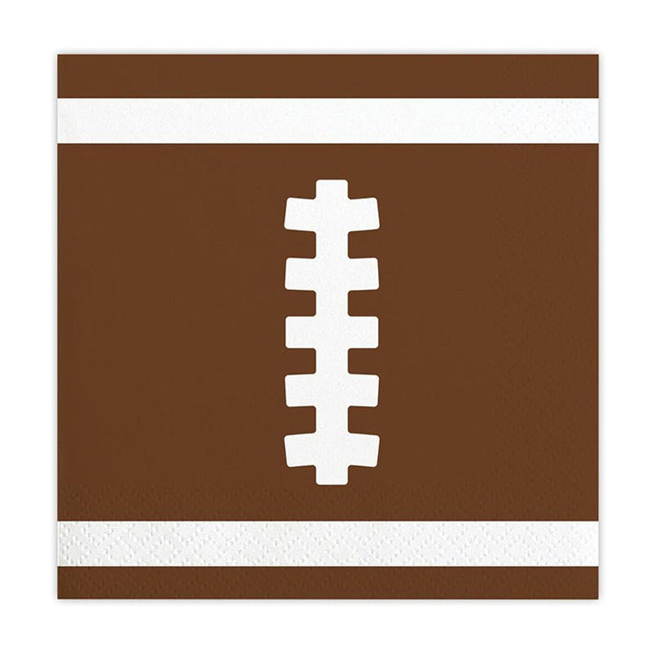 Tailgate Beverage Napkins – 5x5" Football Cocktail Napkins (20pcs) - Josi James - Small Napkins