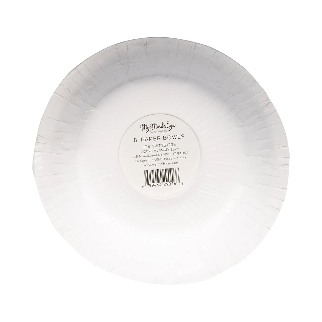 Tricks & Treats Halloween Paper 12oz Bowls – (8pcs) - Josi James - Bowls