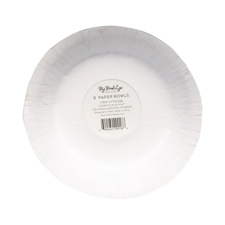 Tricks & Treats Halloween Paper 12oz Bowls – (8pcs) - Josi James - Bowls