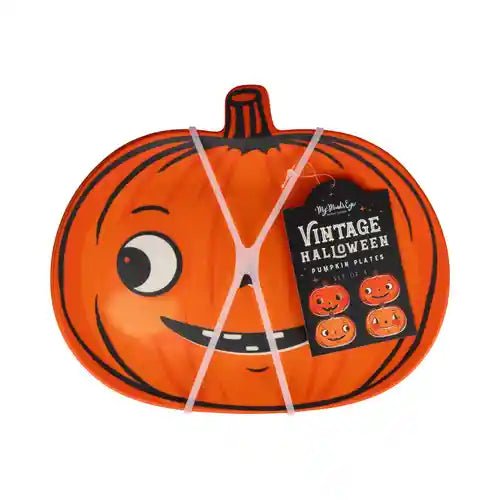 Vintage Pumpkin Bamboo Plates - Josi James - Bamboo Plates