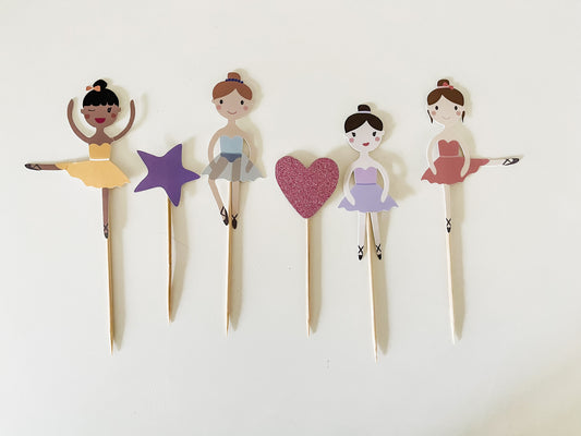 Ballet Cupcake Toppers