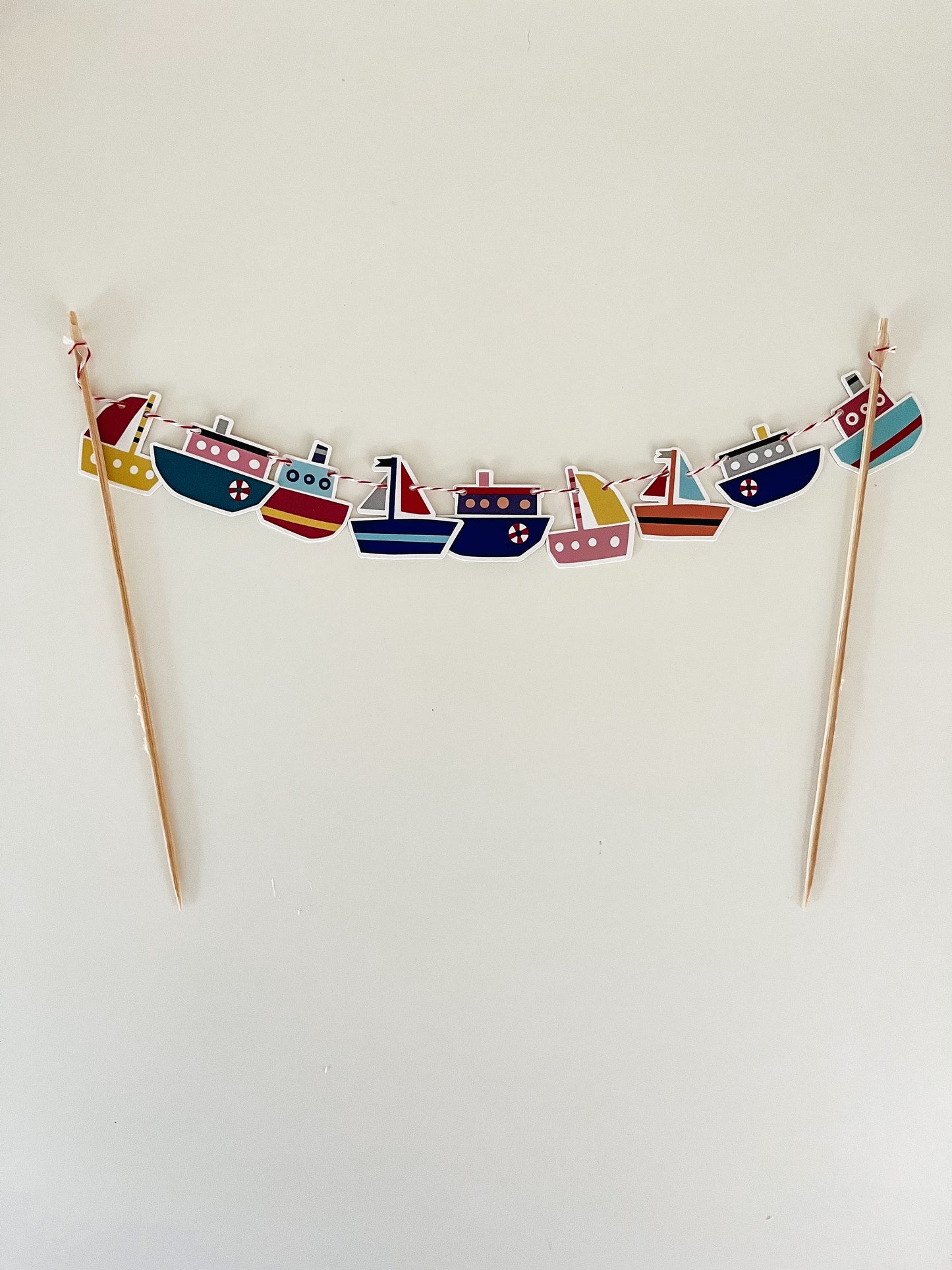 Boat Cake Banner