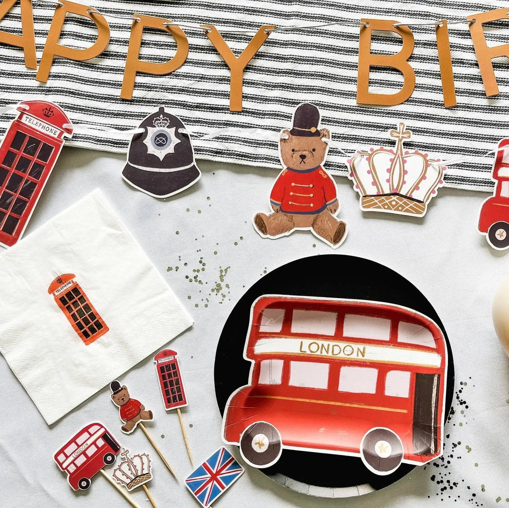 Happy Birthday Banner Neutral - Josi James - Banners